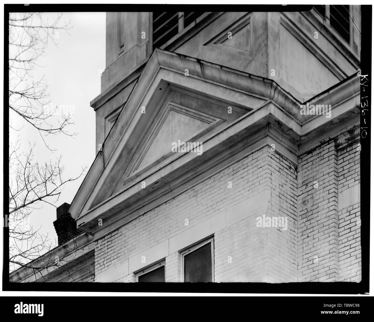 MAIN ELEVATION, DETAIL OF PEDIMENT Powell County Courthouse, Washington