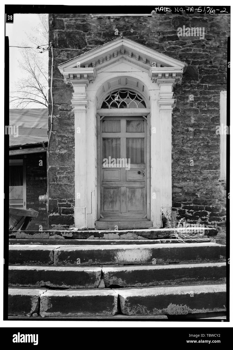 MAIN ENTRANCE, EAST (FRONT) ELEVATION Dorsey House, 113 Cherry Avenue