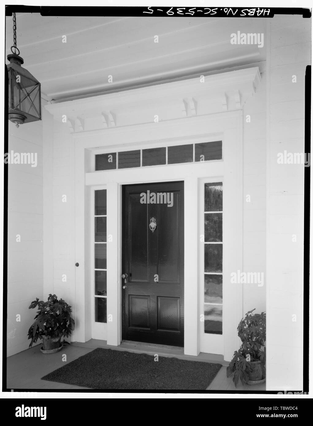 MAIN ENTRY, SOUTH (FRONT) ELEVATION Tidalholm, 1 Laurens Street
