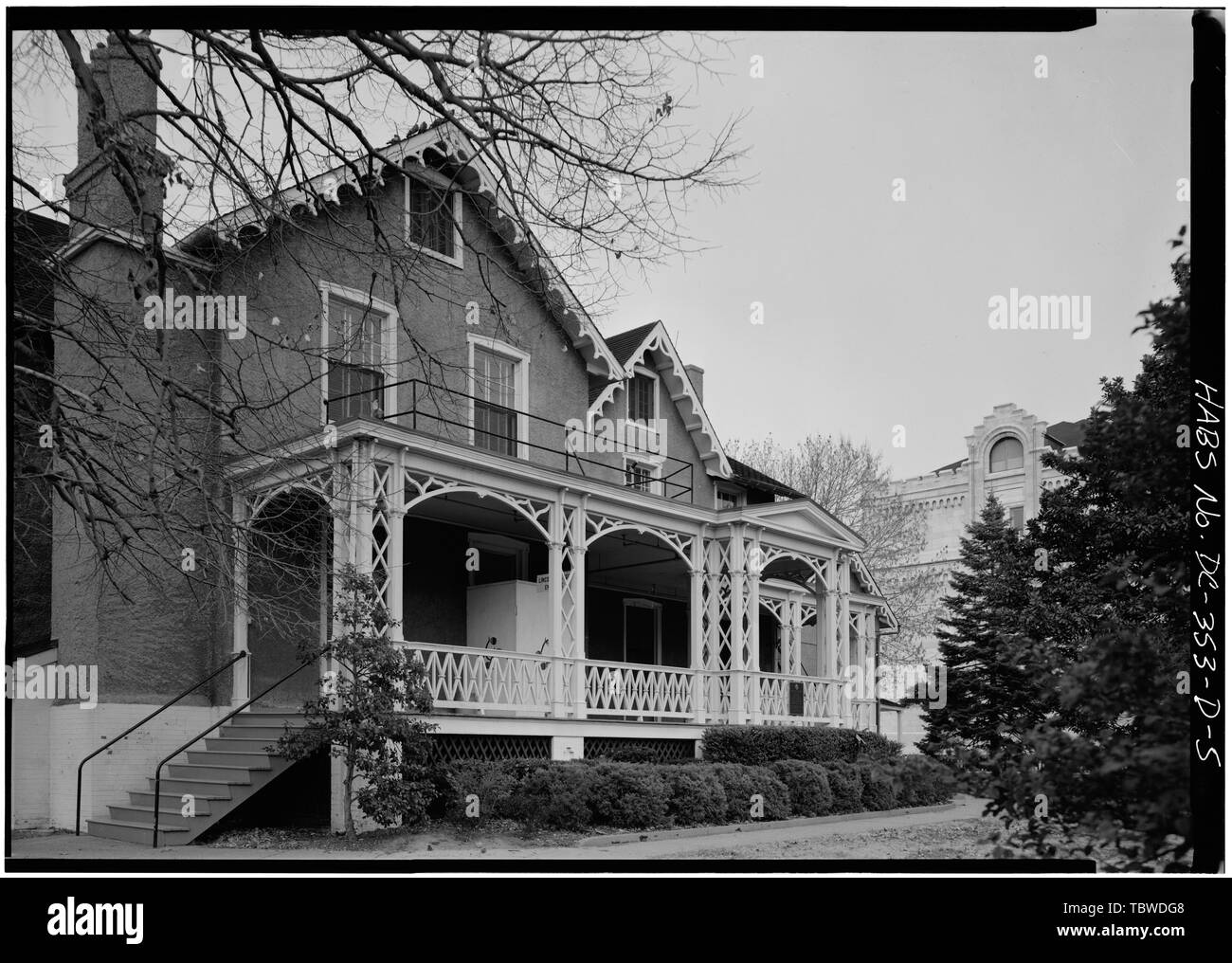 MAIN FACADE (OBLIQUE VIEW, CLOSER) U.S. Soldiers Home, Corn Rigs, Rock Creek Church Road and