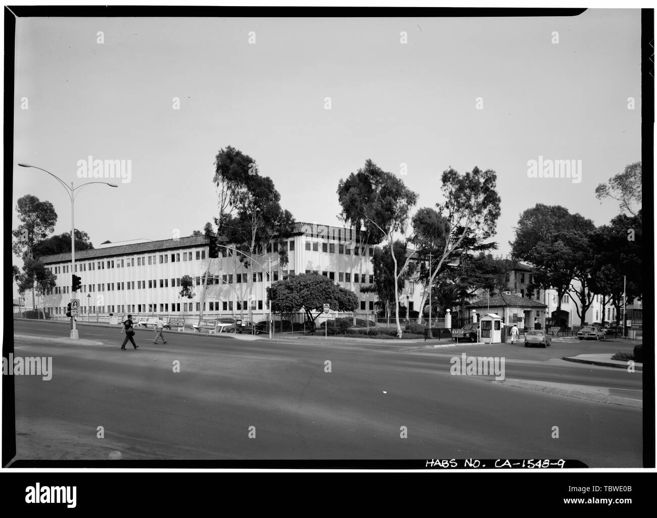 MAIN GATE ENTRY FROM ACROSS PARK BOULEVARD U.S. Naval Hospital, Park