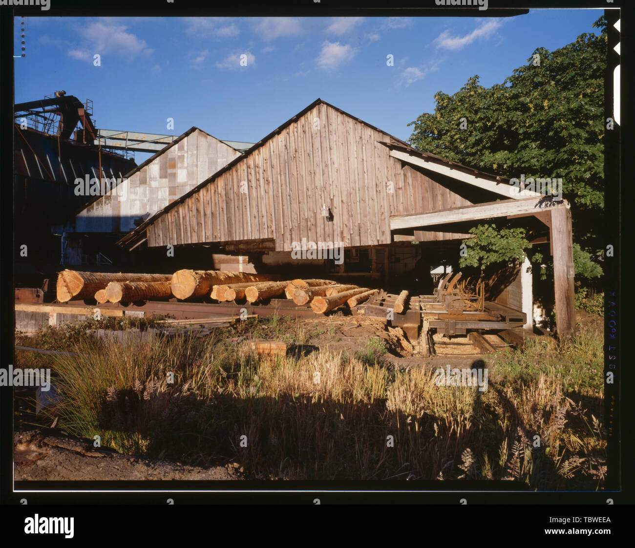MAIN MILL BUILDING. HullOakes Lumber Company, 23837 Dawson Road, Monroe