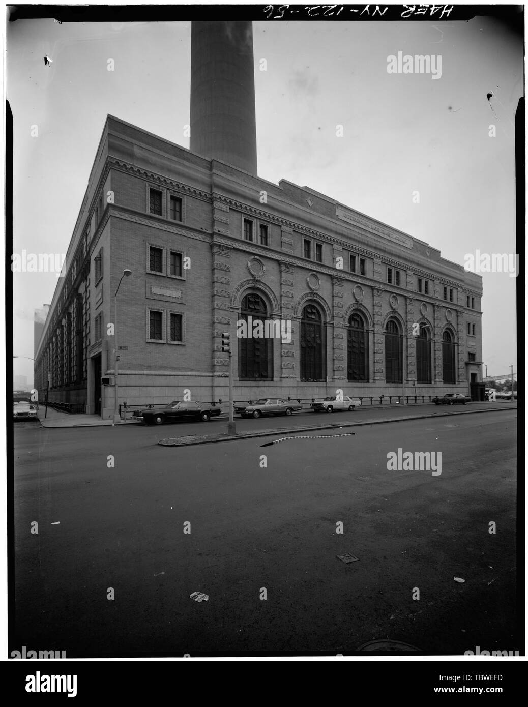 MAIN POWER HOUSE. 11TH AVENUE (EAST) FACADE. Interborough Rapid Transit