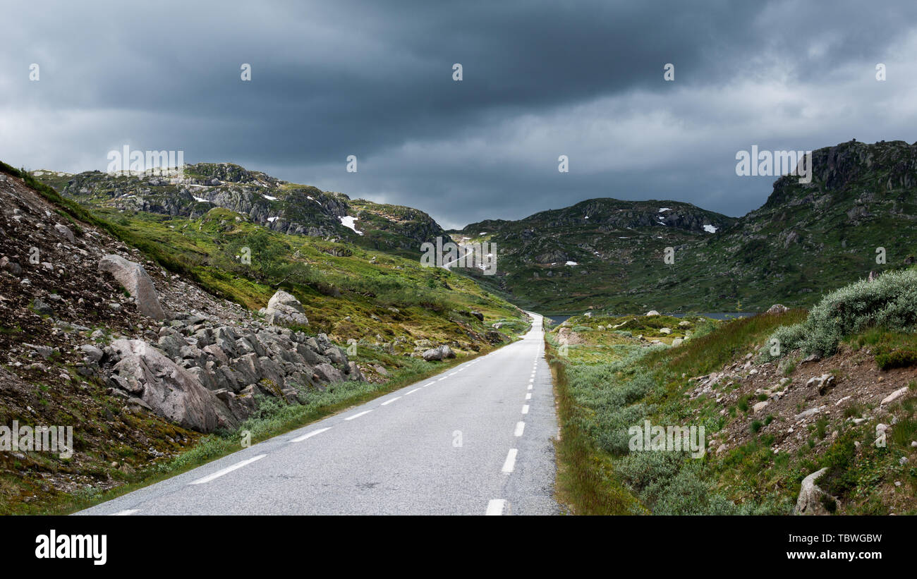 Norwegian landscape, Nordic landscape Stock Photo - Alamy