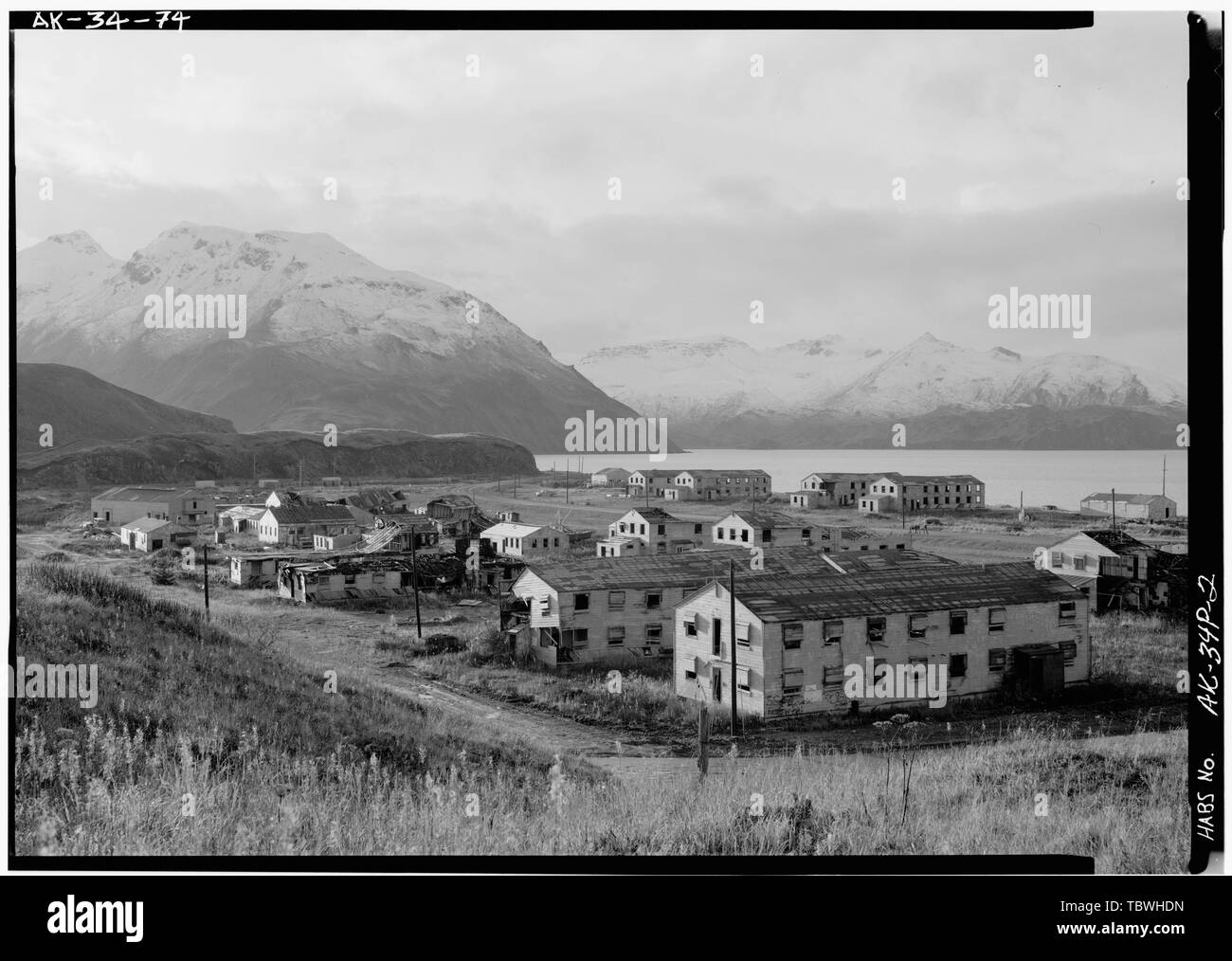 MARGARET BAY CANTONMENT, FORT MEARS GARRISON 1, VIEW FROM THE SOUTHEAST