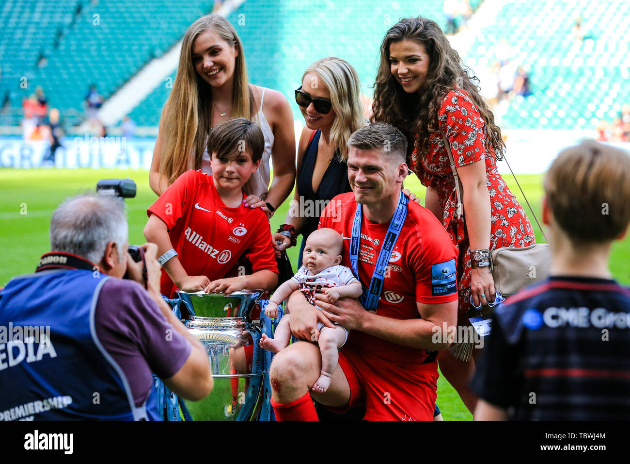 1st June 2019 Twickenham Twickenham Stadium England Gallagher English Premiership Play Off Final 2019 Exeter Chiefs