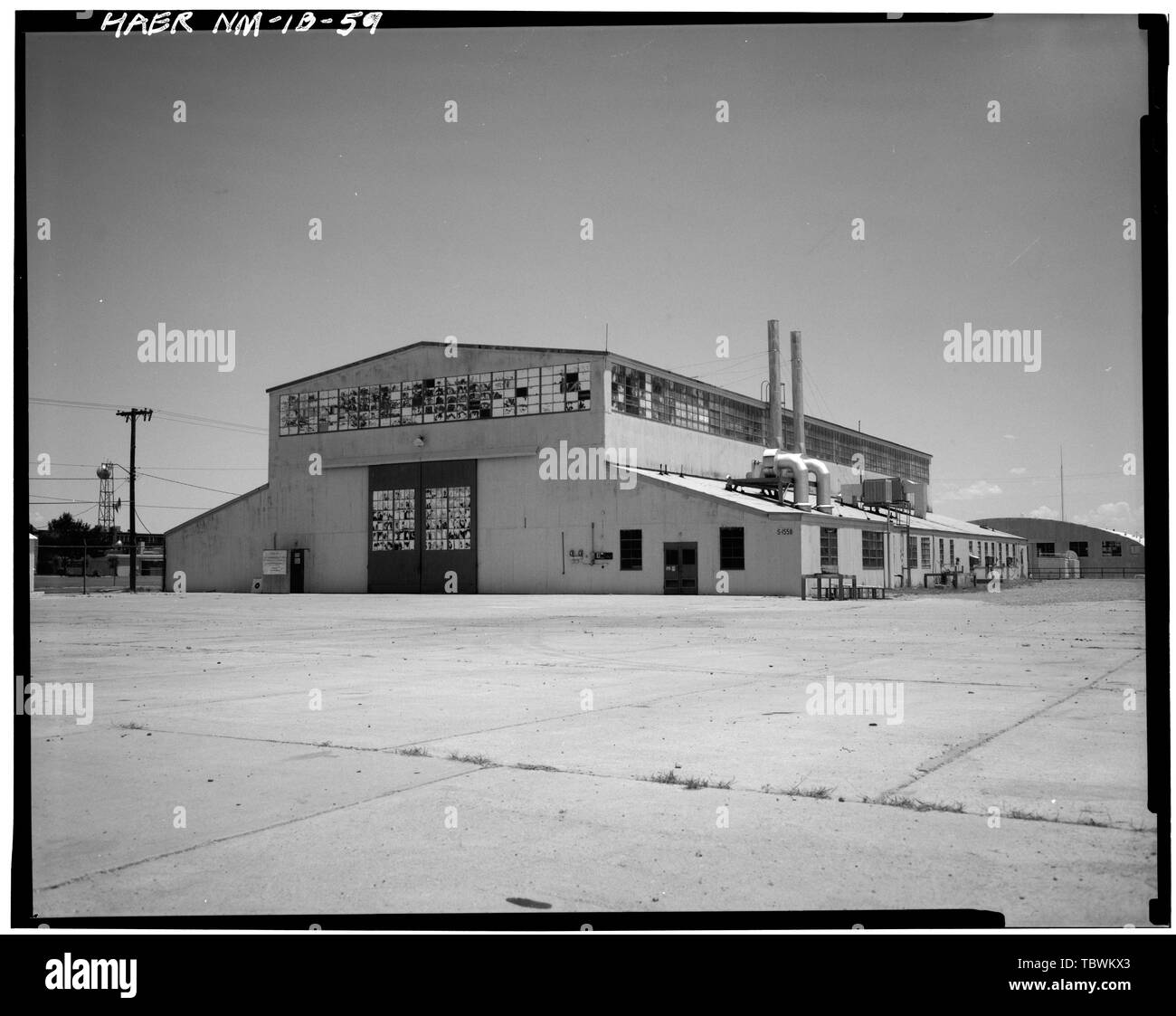 MILL BUILDING (BUILDING 1558) VIEW FROM SOUTHEAST White Sands Missile Range, V2 Rocket
