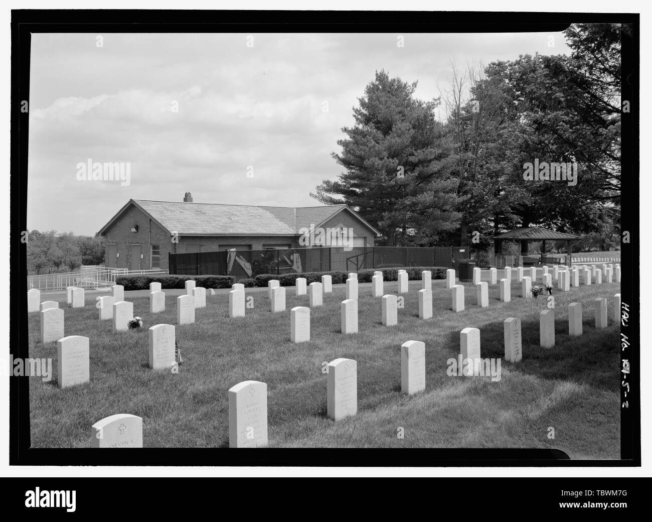 Department of veterans affairs building Black and White Stock Photos
