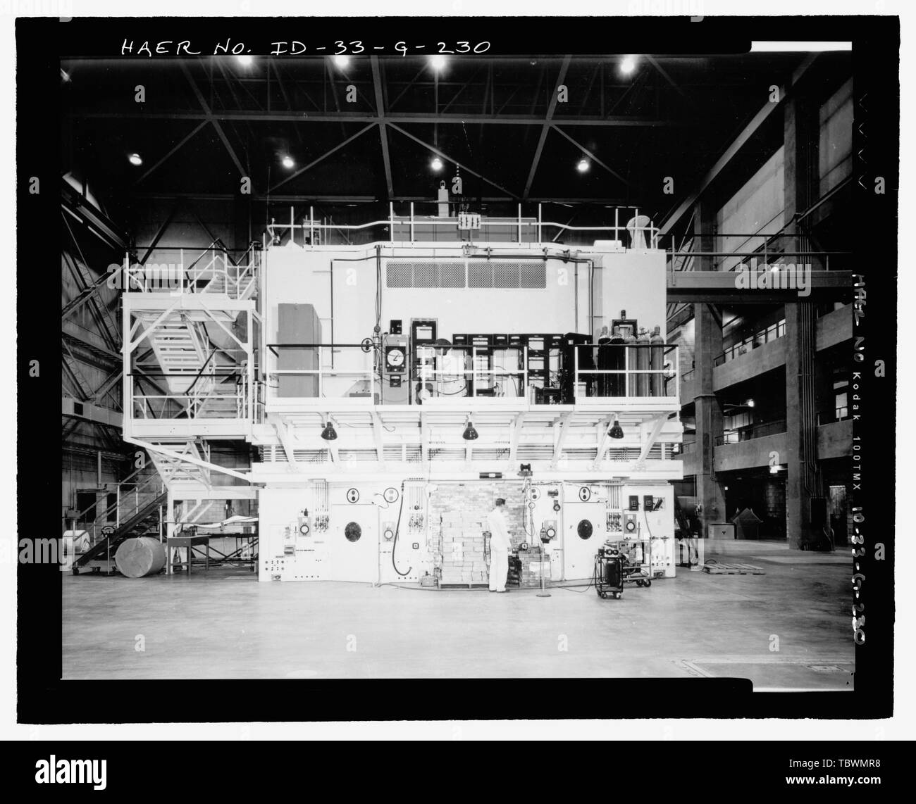 Mtr North Face Inl Negative No R G Larsen Photographer Idaho National Engineering Laboratory Test Reactor Area Materials And Engineering Test Reactors Scoville Butte County Id Stock Photo Alamy