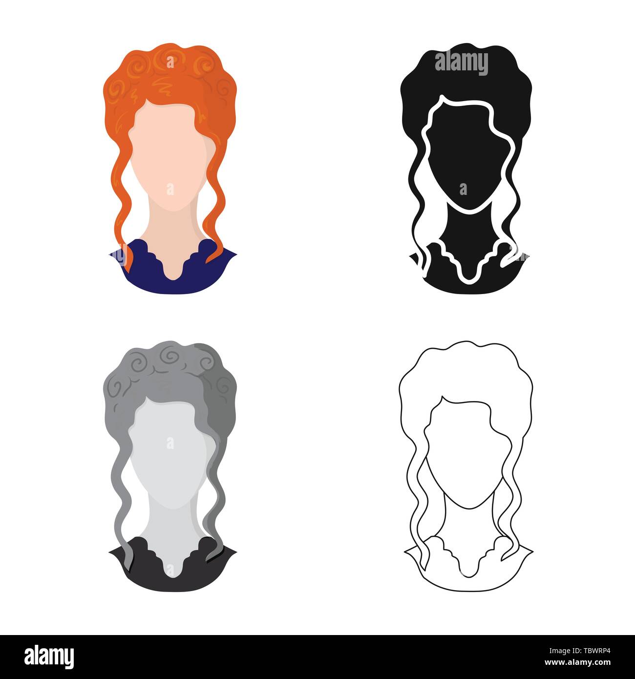 Vector illustration of professional and photo icon. Collection of ...