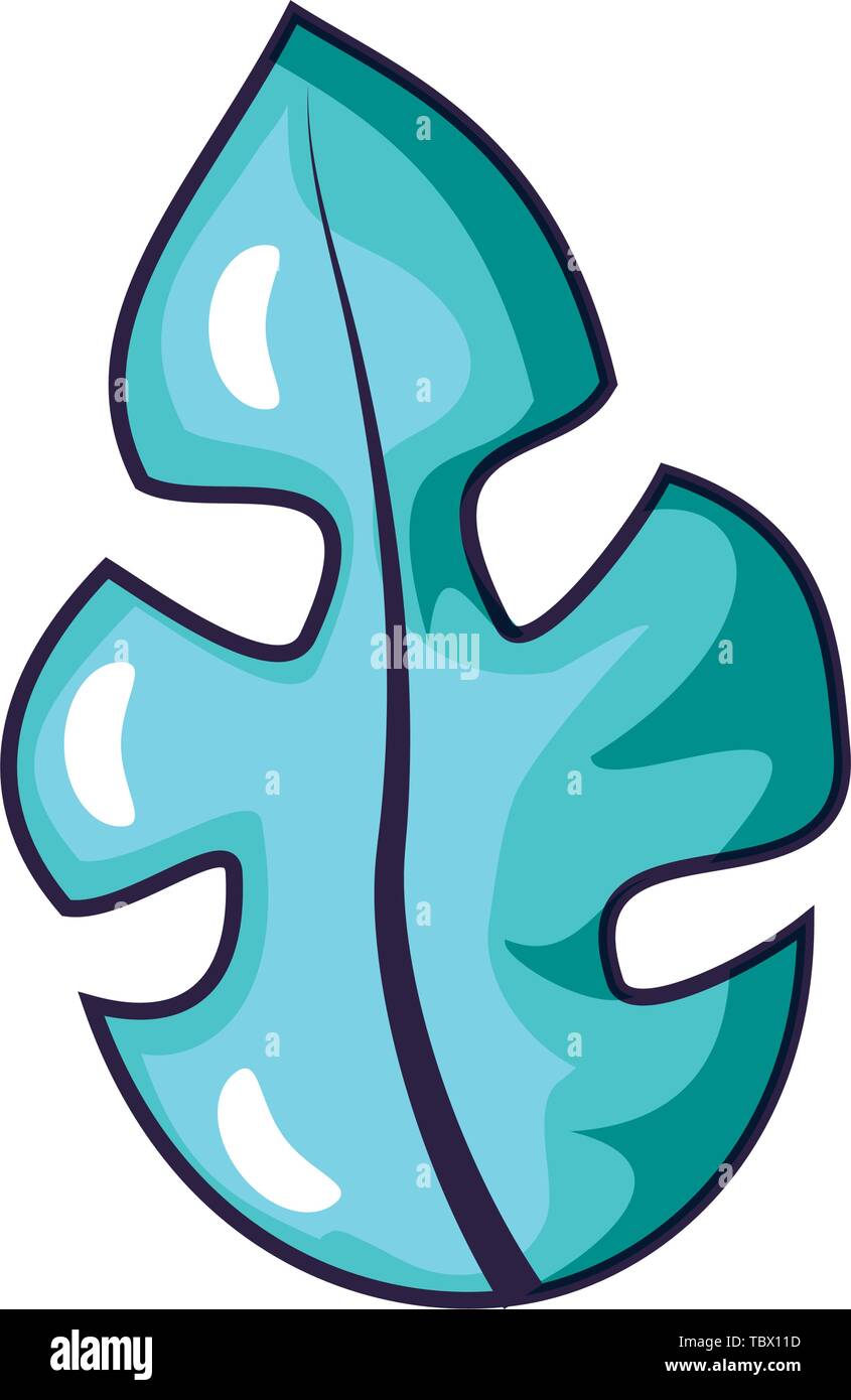 summer leaf natural isolated icon vector illustration design Stock ...