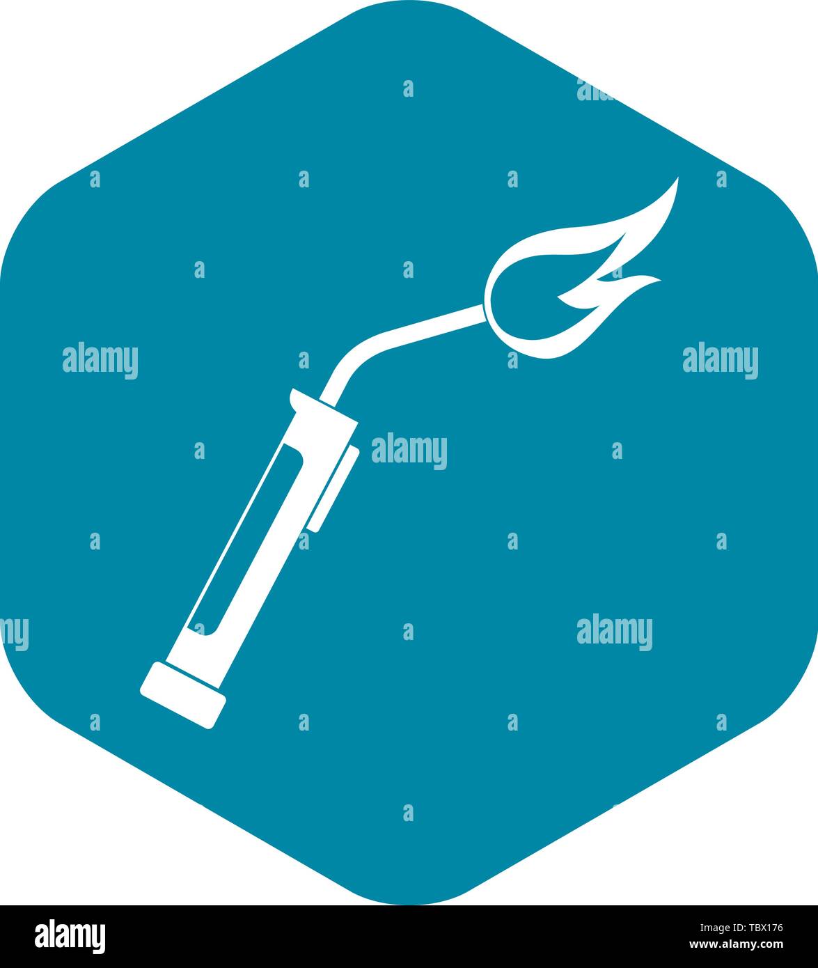 Welding torch icon simple Stock Vector Image & Art Alamy