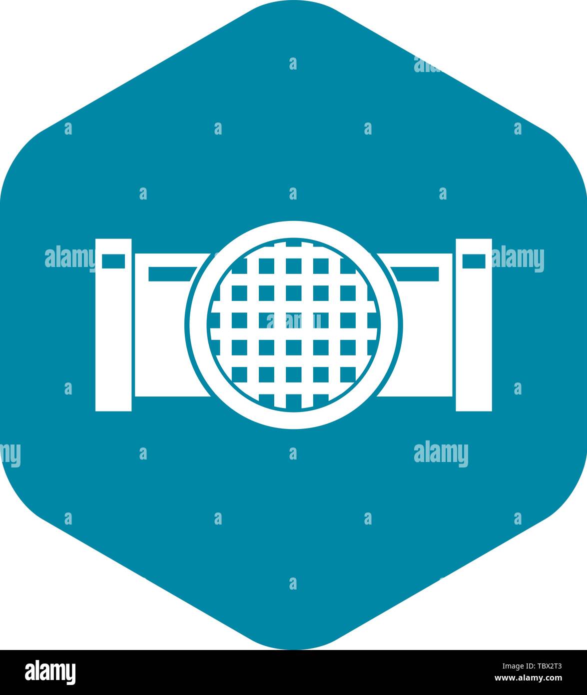 Drain pipe icon, simple style Stock Vector Image & Art - Alamy