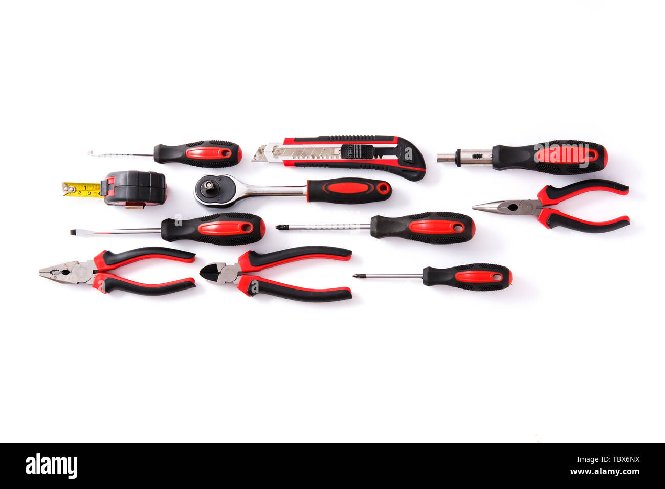 Building tools repair set isolated on white background Stock Photo Alamy