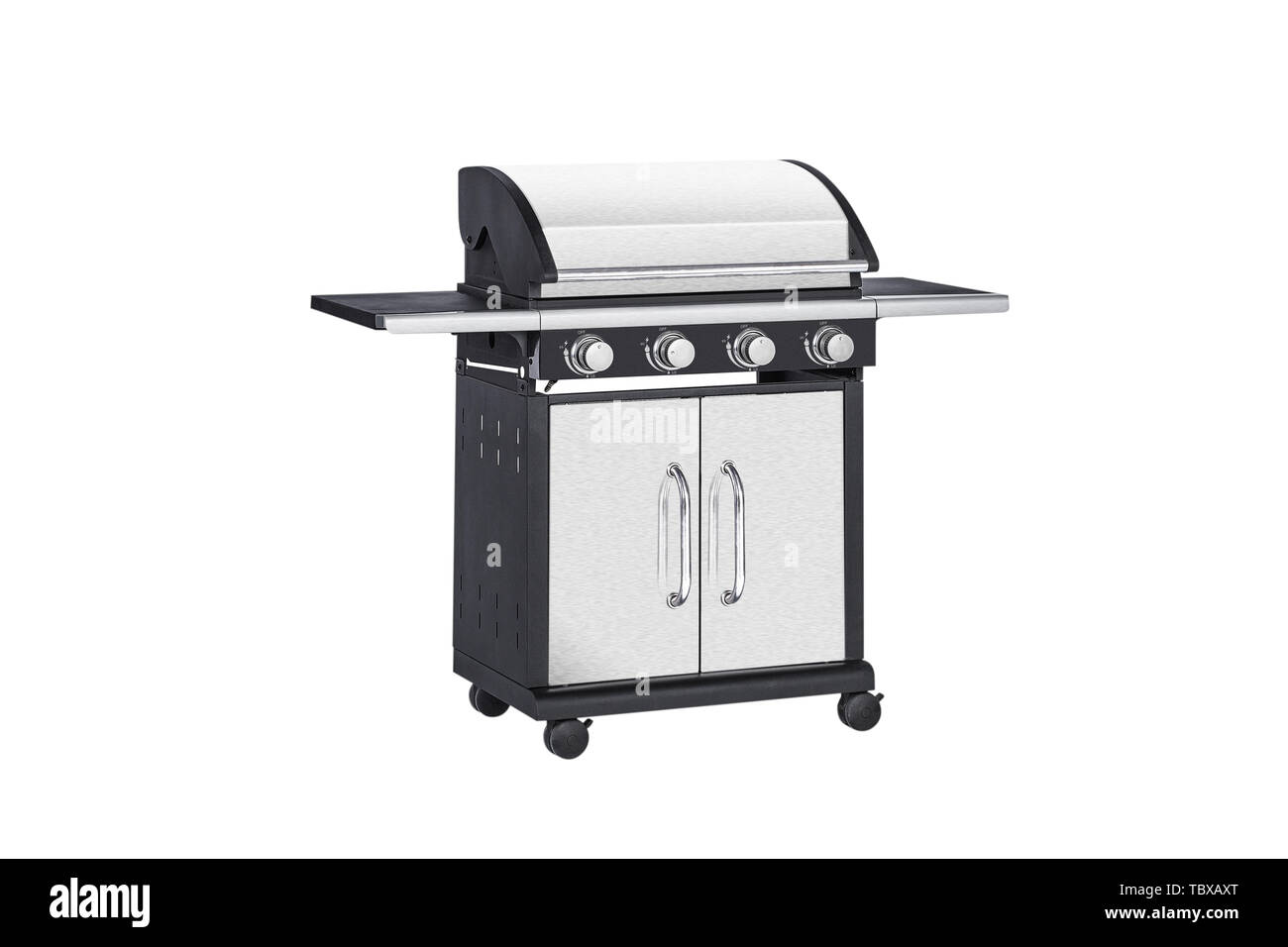 Stainless steel grill Stock Photo Alamy