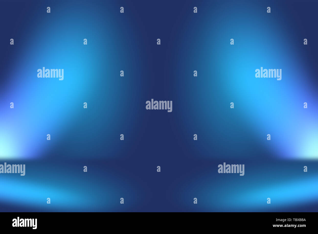 Abstract Luxury Gradient Blue Background Smooth Dark Blue With