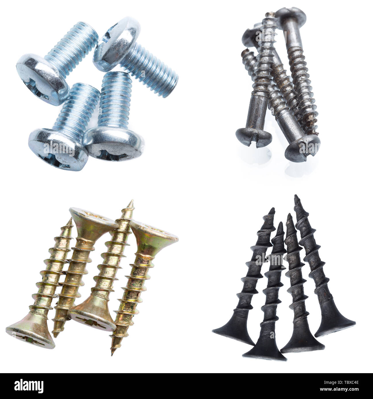 work tools isolated on white Stock Photo - Alamy
