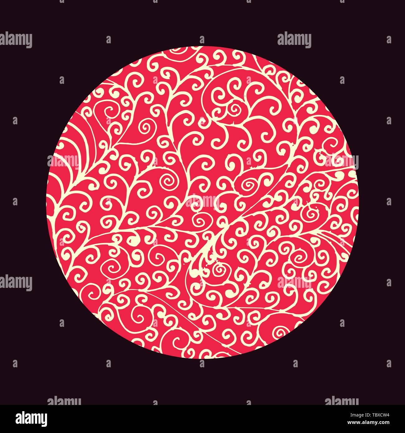 Flower zentangle art hi-res stock photography and images - Alamy