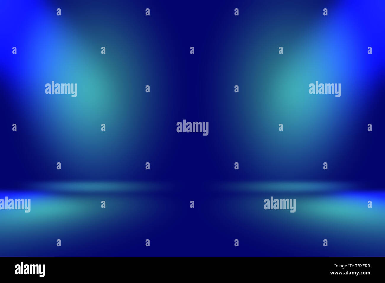 Abstract Luxury Gradient Blue Background Smooth Dark Blue With