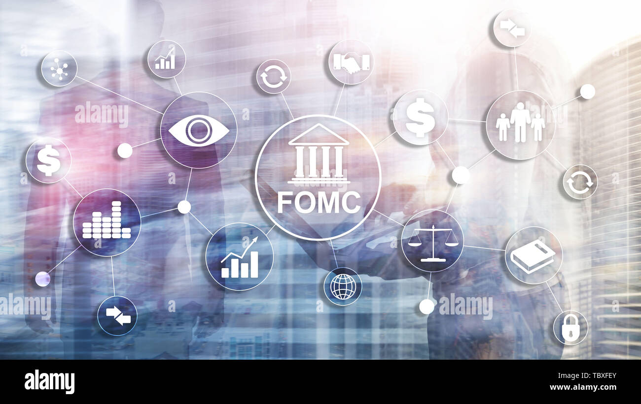 FOMC Federal Open Market Committee Government regulation Finance monitoring organisation Stock Photo