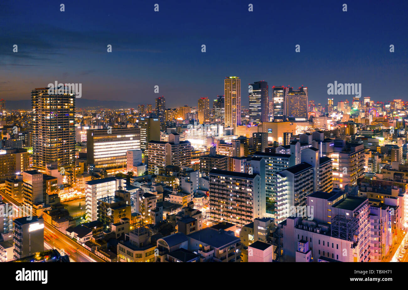 Bustling osaka streets hi-res stock photography and images - Alamy