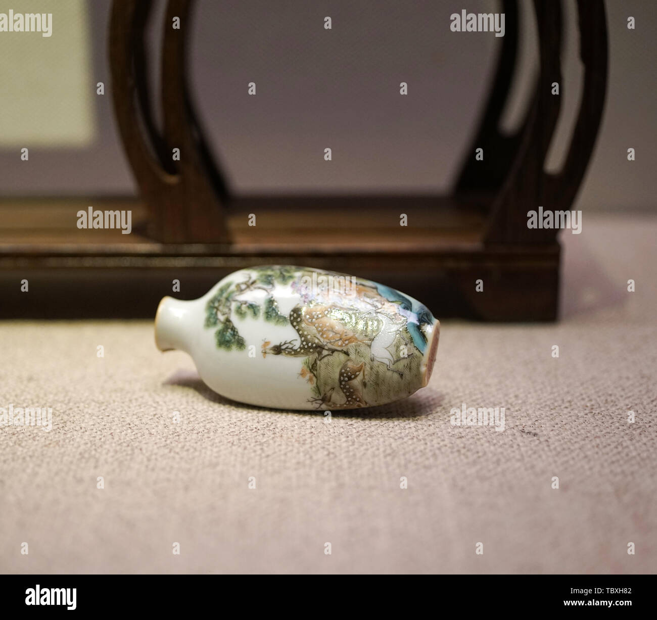 Ming and Qing snuff bottles Stock Photo