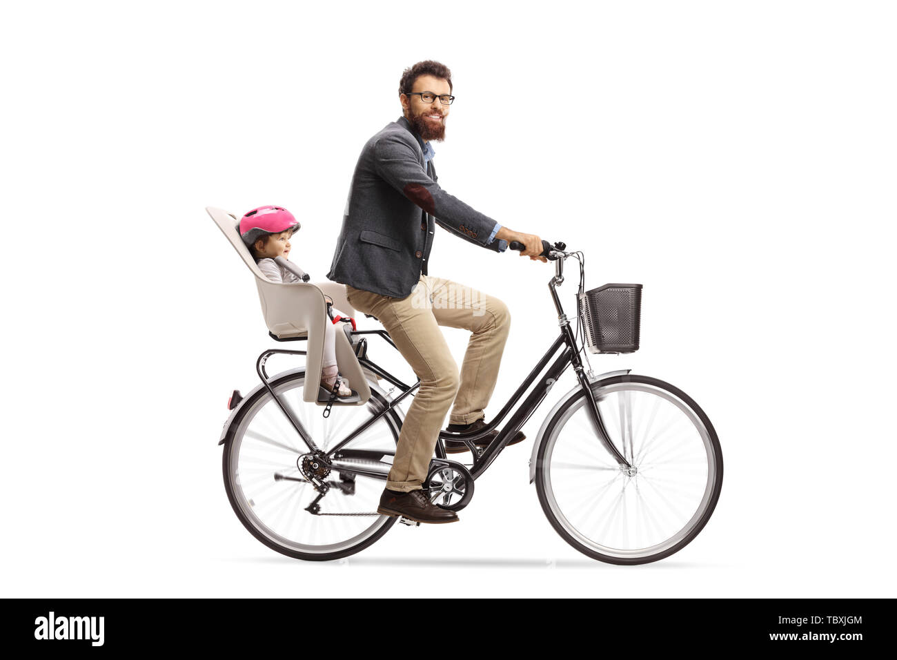 Baby riding bike hi-res stock photography and images - Alamy