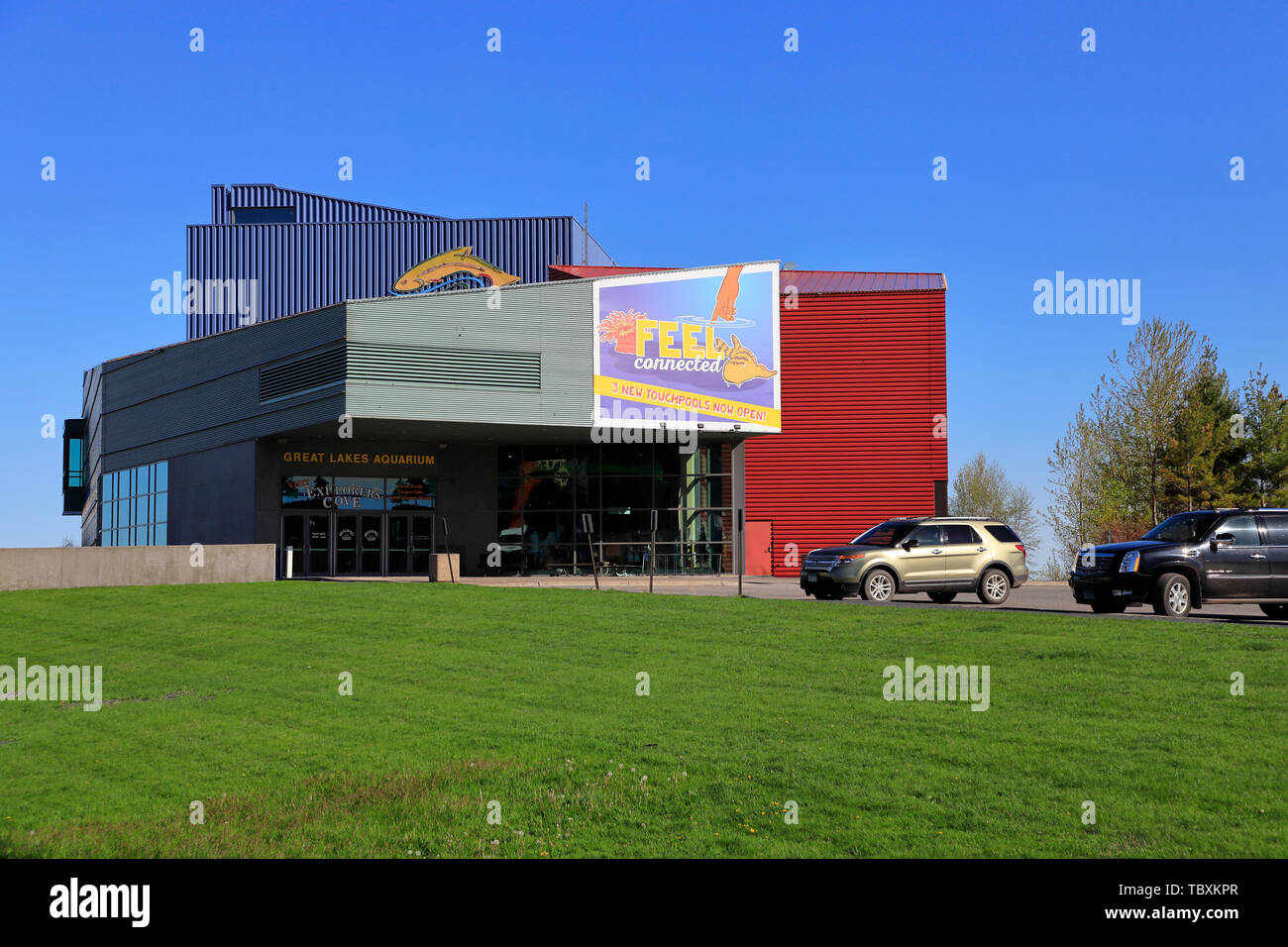 The Great Lakes Aquarium.Duluth.Minnesota.USA Stock Photo Alamy