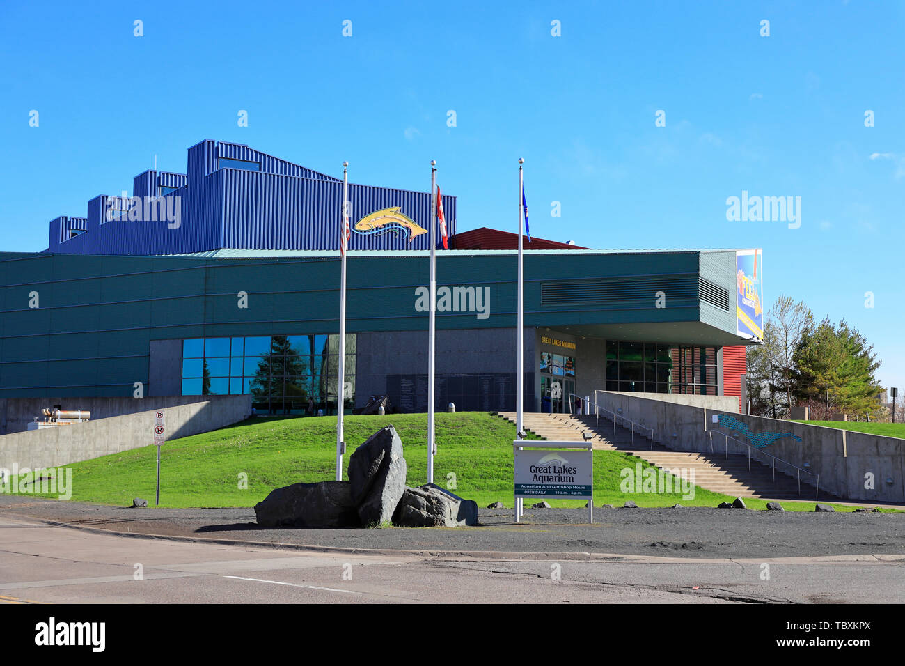 The Great Lakes Aquarium.Duluth.Minnesota.USA Stock Photo Alamy