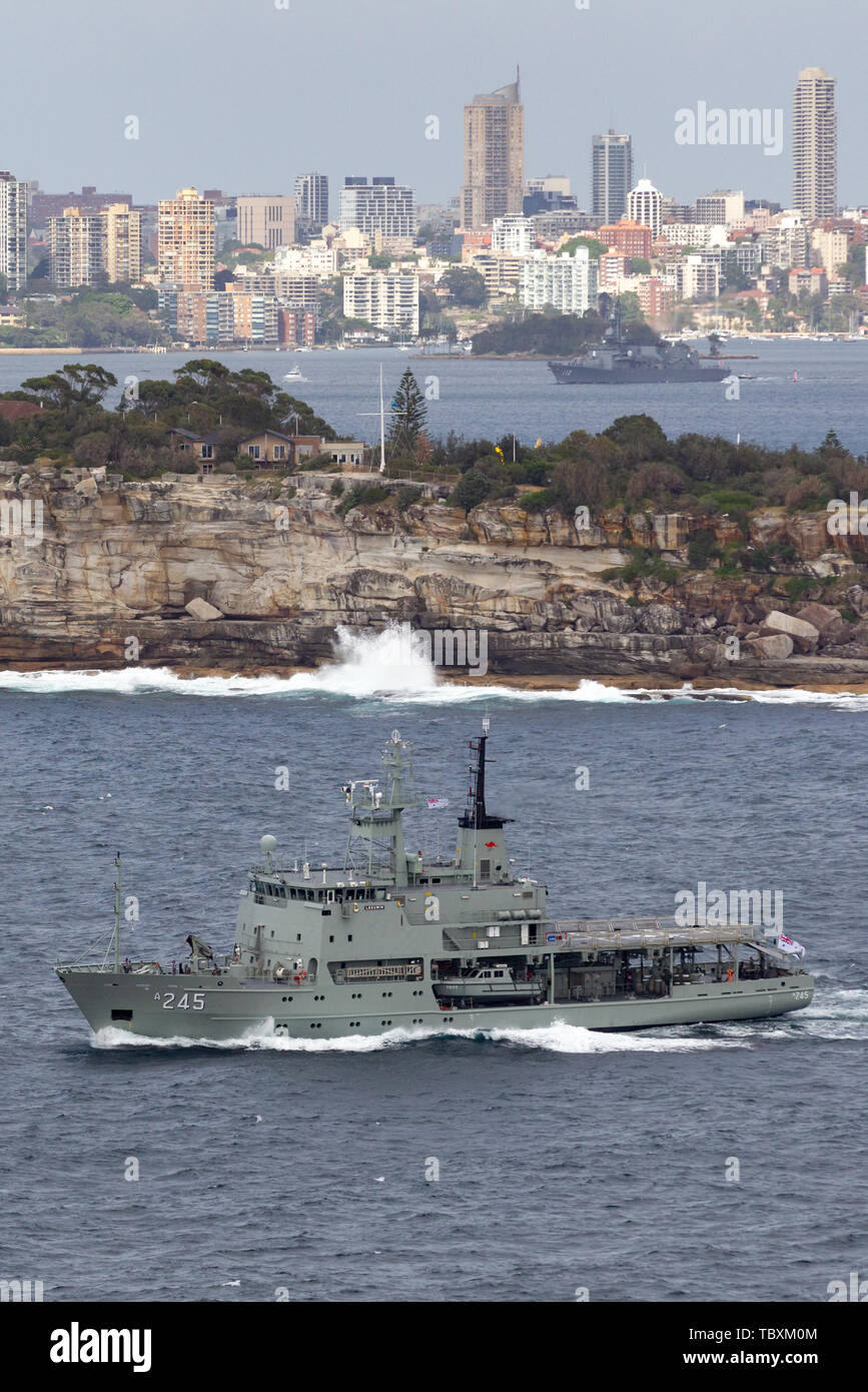 Hmas Leeuwin A Leeuwin Class Of Hydrographic Survey Vessels Operated - hmas leeuwin a leeuwin class of hydrographic survey vessels operated by the royal australian navy