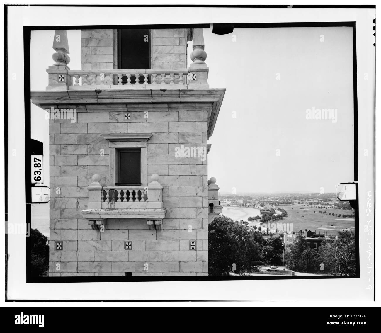 NORTH ELEVATION, LEVEL 3 Copy photograph of photogrammetric plate LCHABSGS11D1981N4L.  Dorchester Heights Monument, Thomas Park, Boston, Suffolk County, MA Peabody and Stearns Washington, George Burns, John A, field team Lawrence, Jeanne C, field team Alderson, Caroline R, field team Cronenberger, Richard J, project manager Graham, William J, field team Marsh, David T, field team Lowe, Jet, photographer Dennett, Muessig and Associates, Limited, photographer Taylor, Douglas R, delineator Schiller, Angela J, delineator Trumbull, Rebecca, delineator Stock Photo