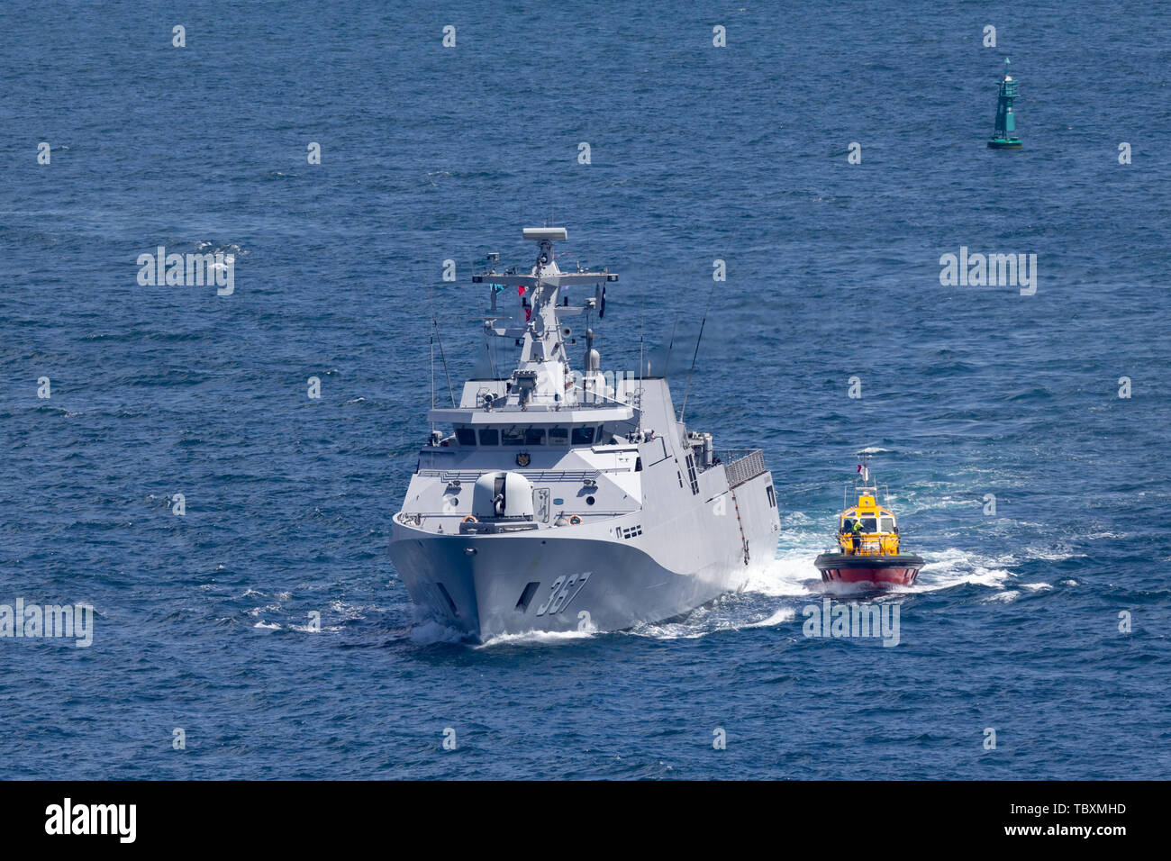 Kri Iskandar Muda 367 Sigma Class Corvette Belonging To The Indonesian National Army Navy 9236