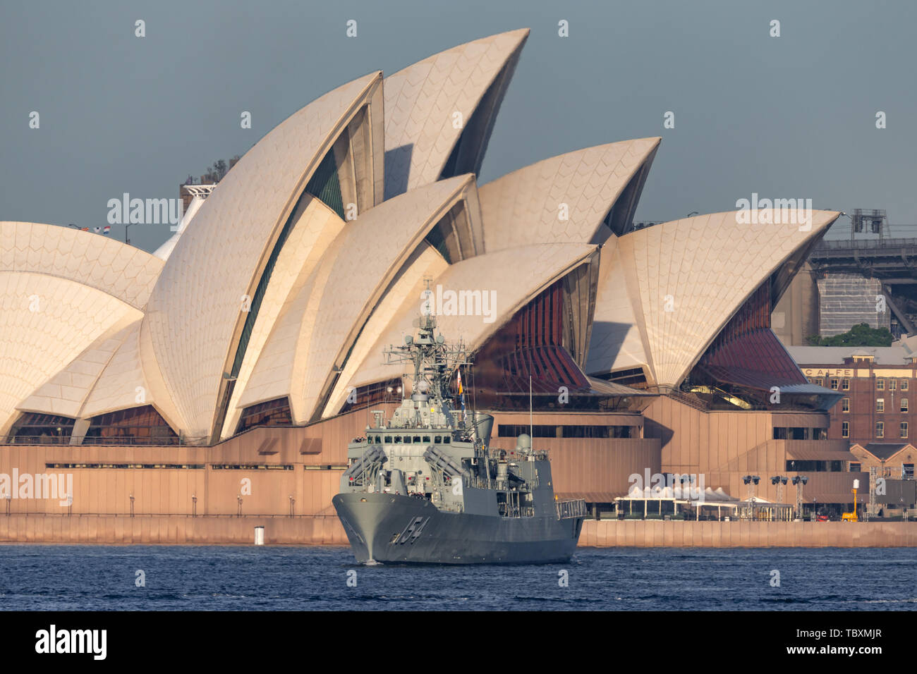 HMAS Parramatta (FFH 154) Anzac-Class Frigate Of The Royal.