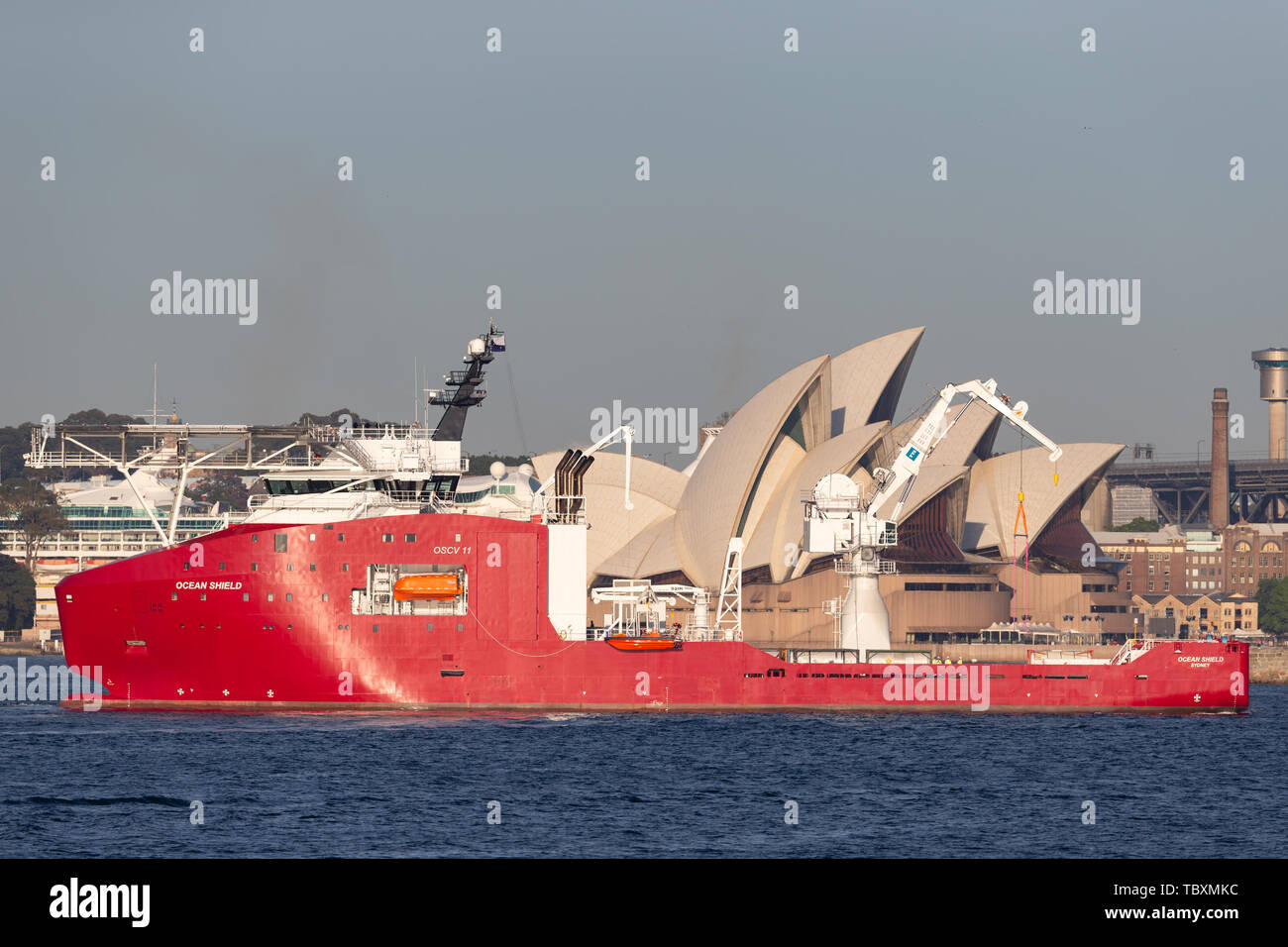 Australian Border Force Multi Purpose Off Shore Vessel Ocean Shield In 