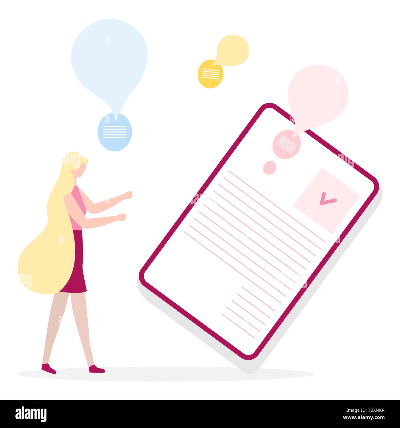 Vector Illustration With Staff Recruitment Hiring Employees