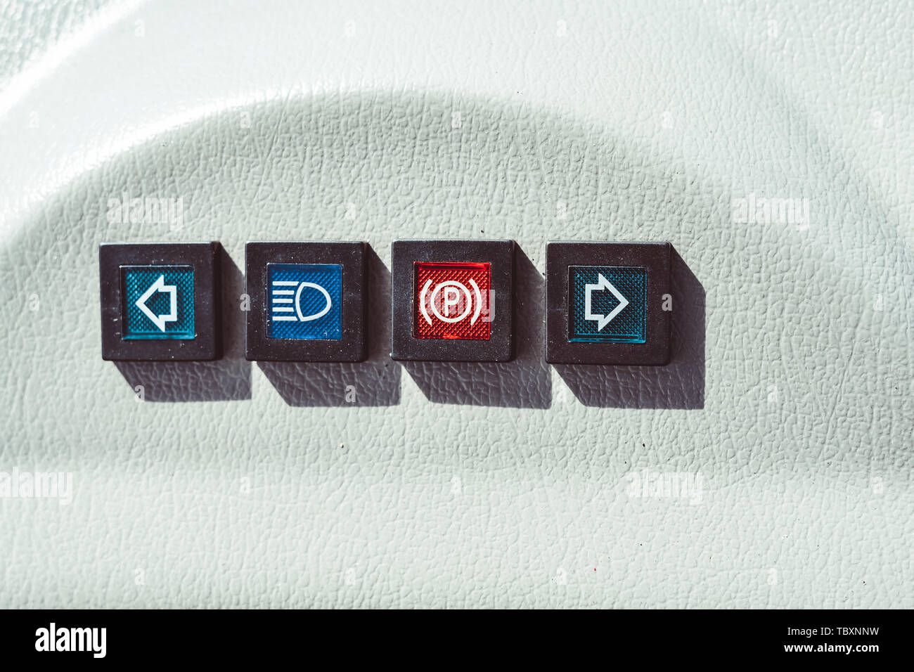 control buttons on industrial equipments Stock Photo Alamy