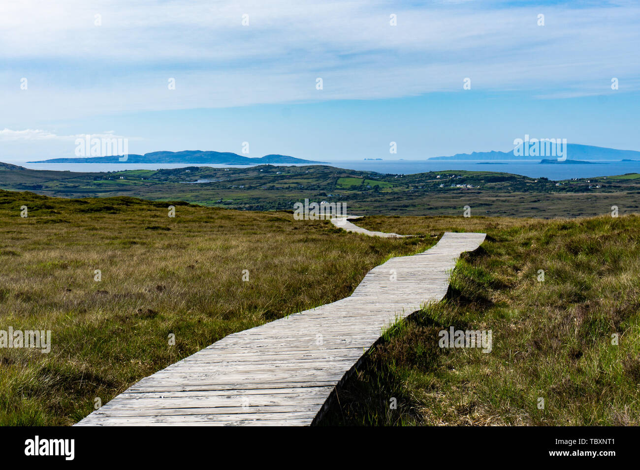 Connemara National Park, Letterfrack, Cunty Galway, Ireland Stock Photo