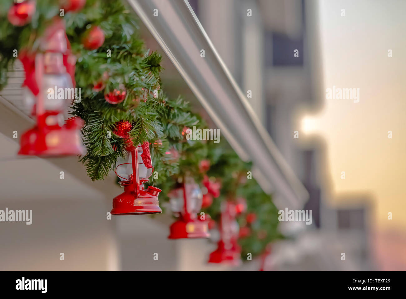 Festive house exterior hi-res stock photography and images - Alamy