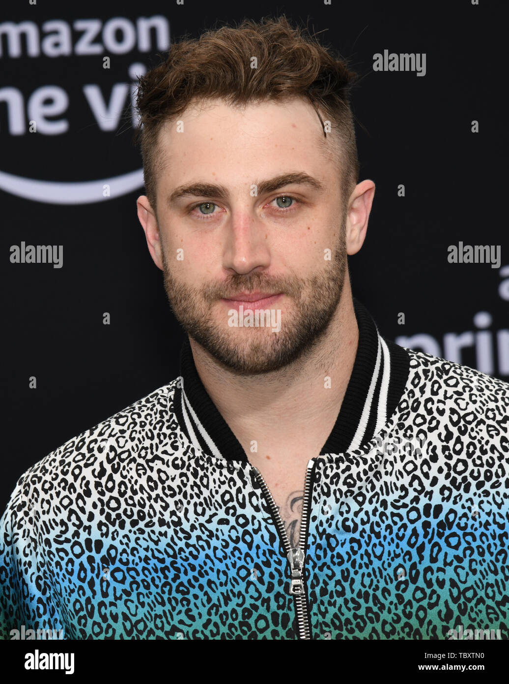 June 3, 2019 - Westwood, California, USA - 02, June 2019 - Westwood Village, California. Jordan McGraw attends Premiere Of Amazon Prime Video's 'Chasing Happiness' at the Regency Village Bruin Theatre. (Credit Image: © Billy Bennight/ZUMA Wire) Stock Photo