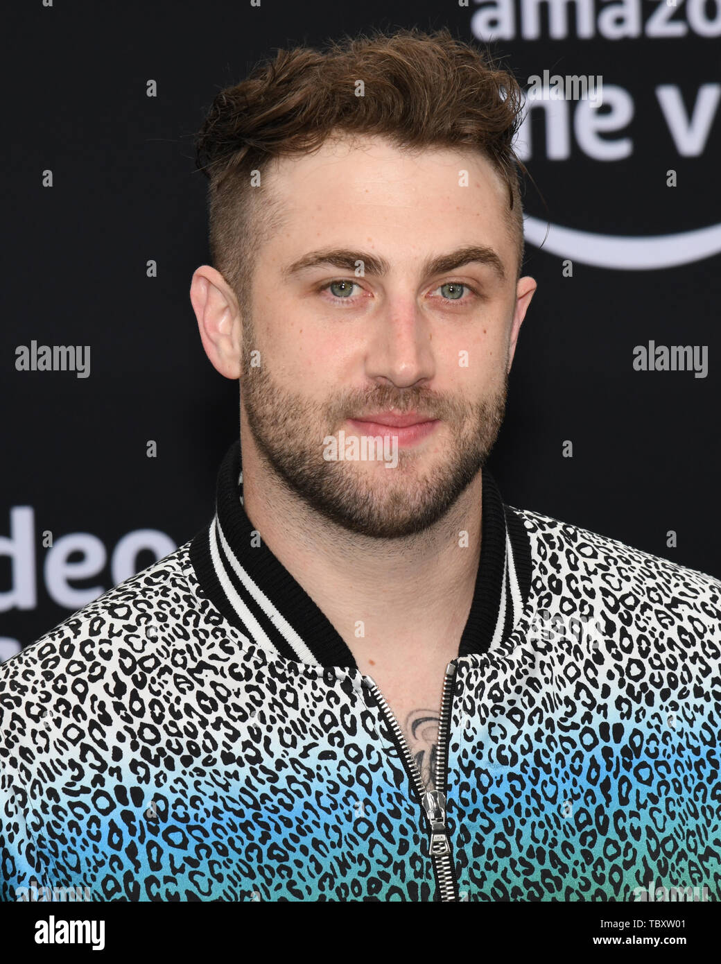 June 3, 2019 - Westwood, California, USA - 02, June 2019 - Westwood Village, California. Jordan McGraw attends Premiere Of Amazon Prime Video's 'Chasing Happiness' at the Regency Village Bruin Theatre. (Credit Image: © Billy Bennight/ZUMA Wire) Stock Photo