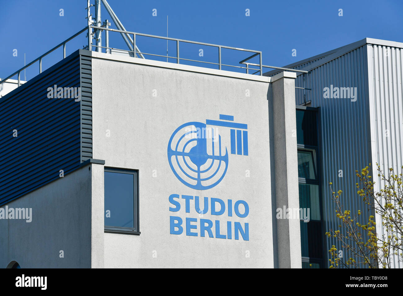 Studio Berlin, in the studio, eagle court, Treptow-Köpenick, Berlin, Germany, Am Studio, Adlershof, Deutschland Stock Photo