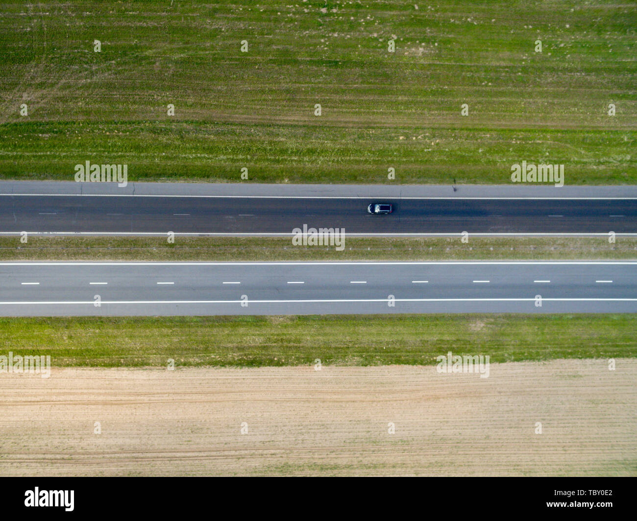 Grass Field Birds Eye View High Resolution Stock Photography and Images ...