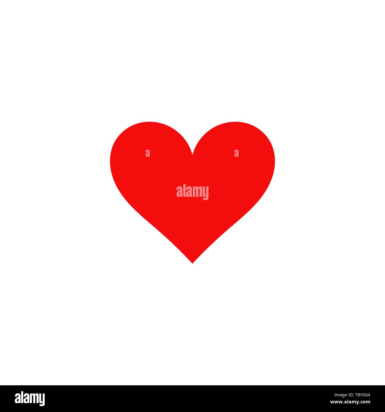 Red heart icon Stock Vector Image & Art - Alamy