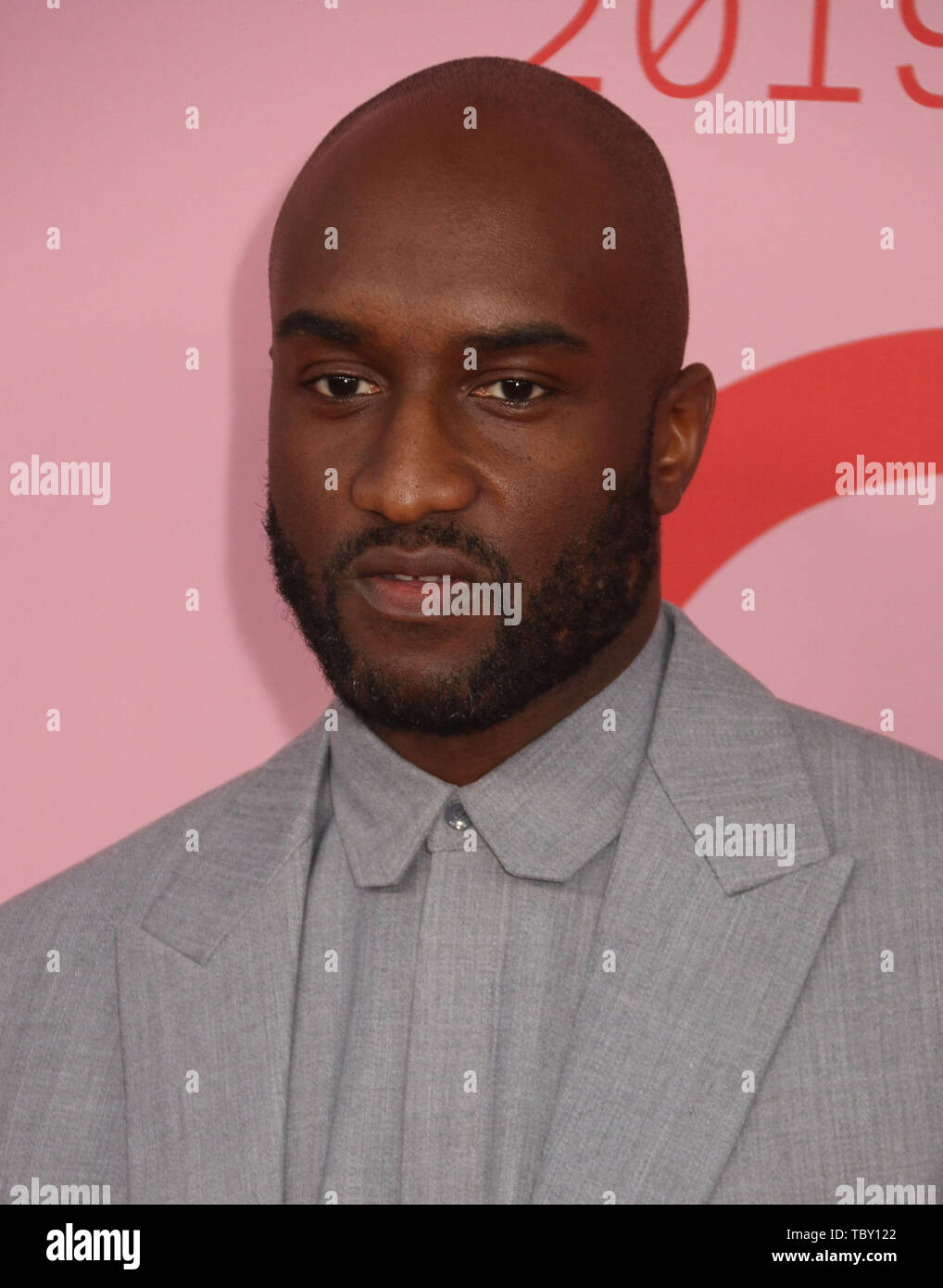 Model Presents Creation By Virgil Abloh Editorial Stock Photo - Stock Image