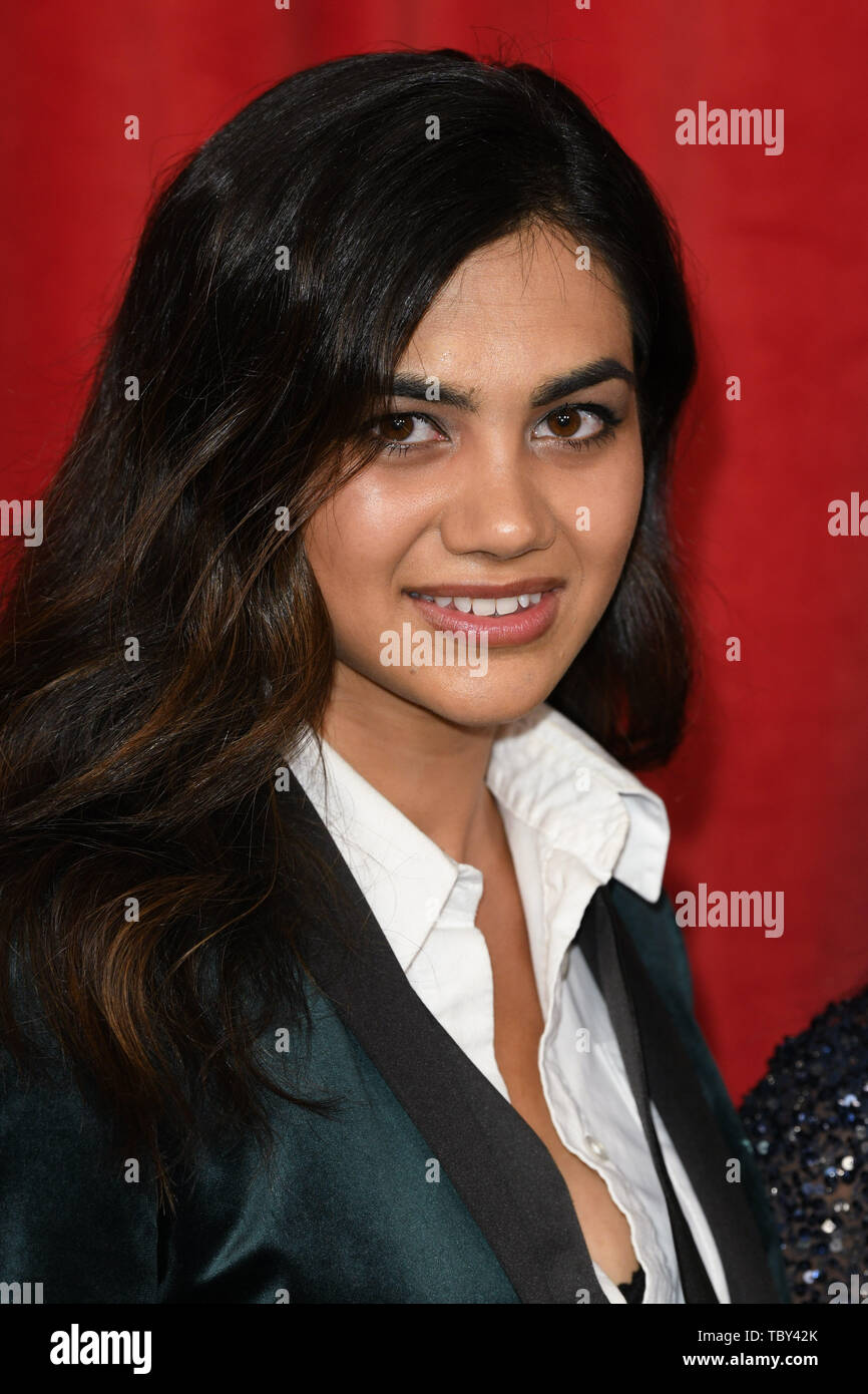 LONDON, UK. June 01, 2019: Lisa Ambalavanar arriving for The British