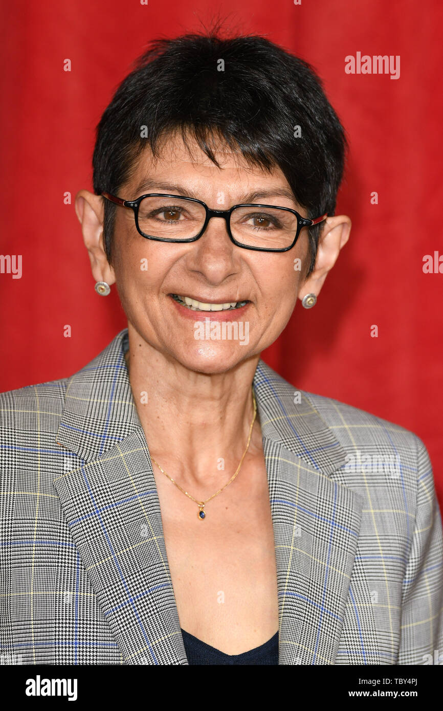 LONDON, UK. June 01, 2019 Shelley King arriving for The British Soap