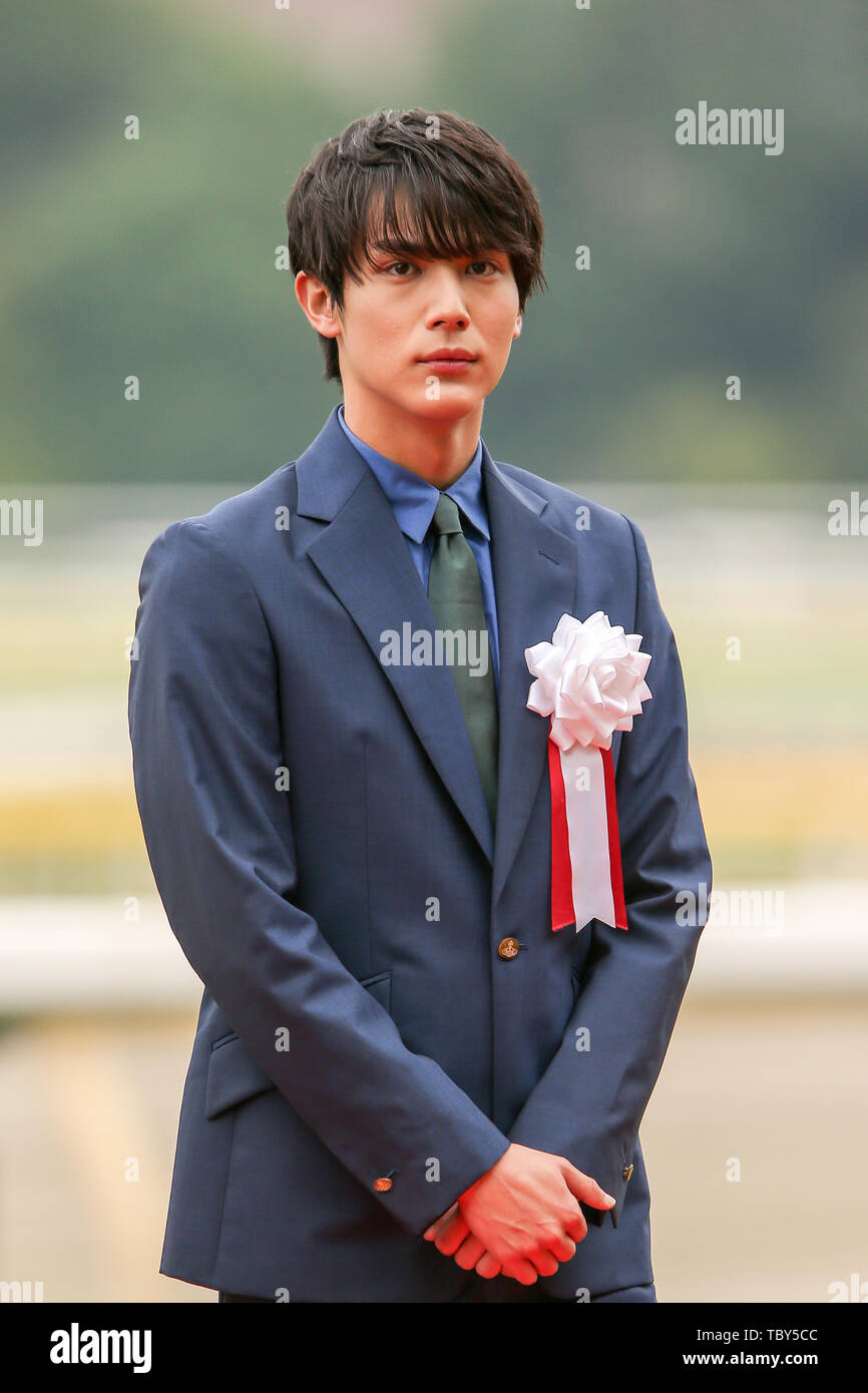 https www alamy com fuchu tokyo japan 2nd june 2019 taishi nakagawa horse racing presenter taishi nakagawa during the victory ceremony after the yasuda kinen at tokyo racecourse in fuchu tokyo japan credit yoshifumi nakaharaafloalamy live news image248303340 html