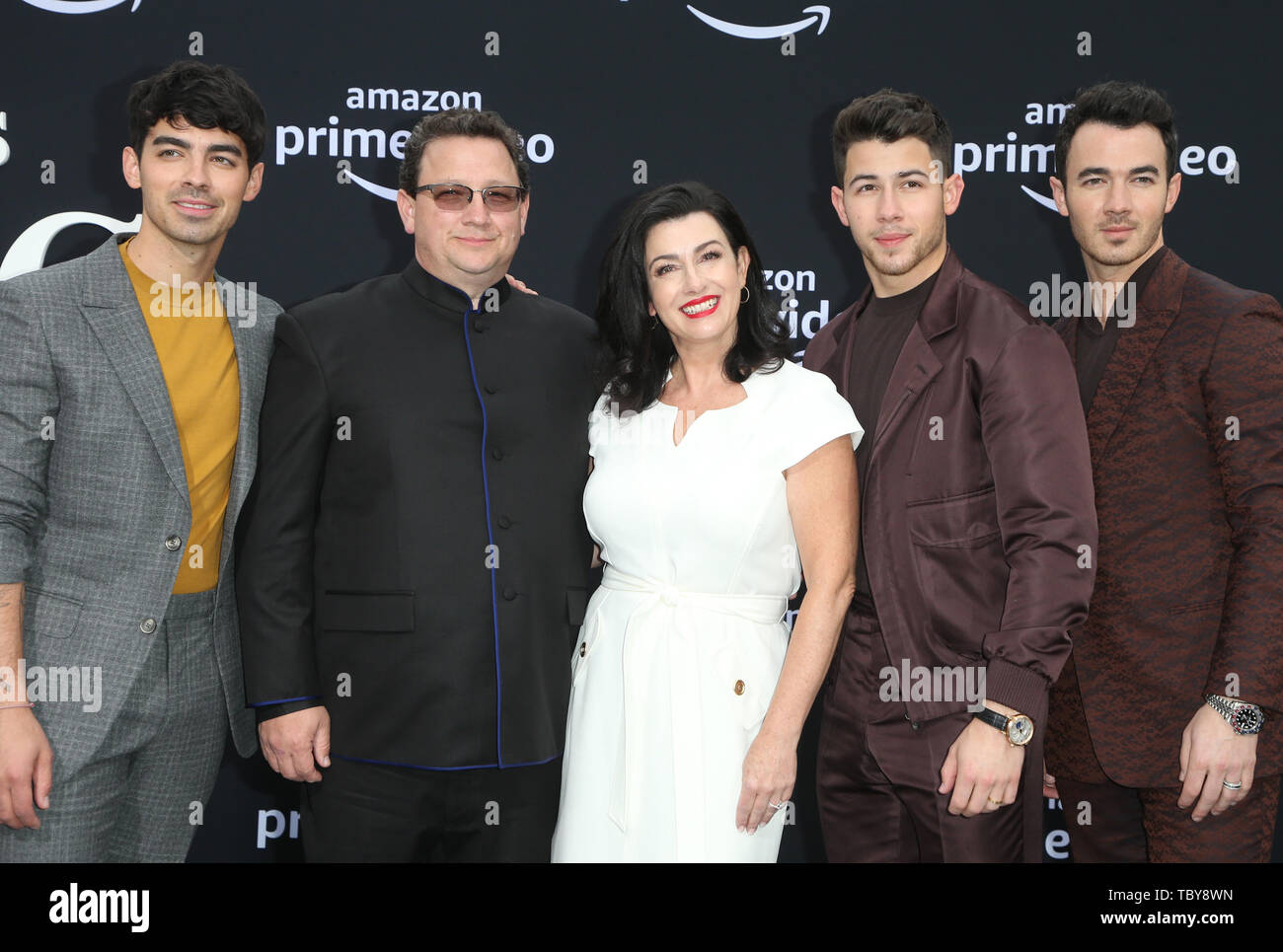 Los Angeles, Ca, USA. 3rd June, 2019. Joe Jonas, Paul Kevin Jonas, Sr