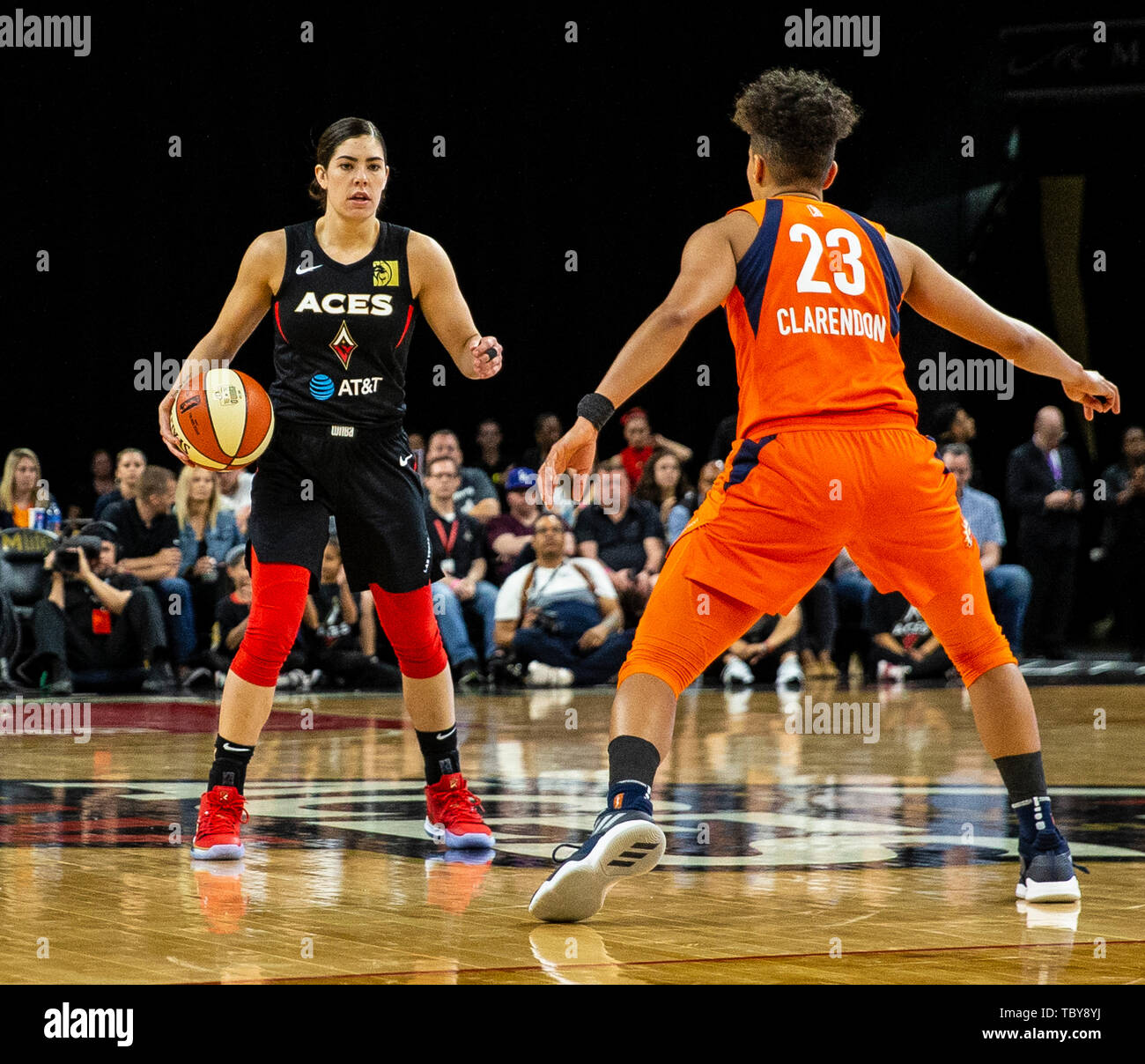Las Vegas, NV U.S. 02nd June, 2019. A. Las Vegas guard Kelsey Plum (10