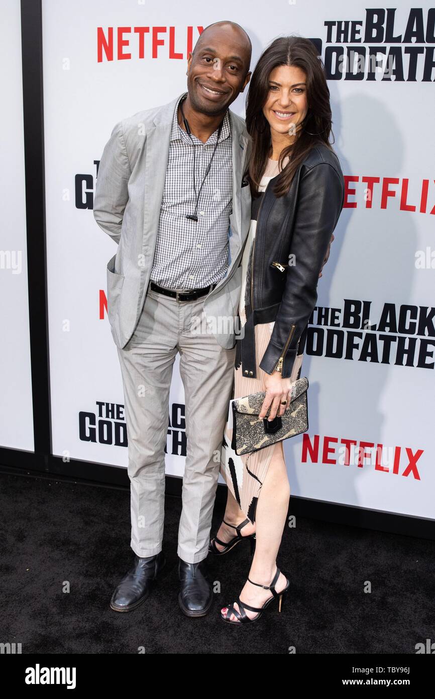 Los Angeles, CA, USA. 3rd June, 2019. Brian Mathis, Julia Fernandez at